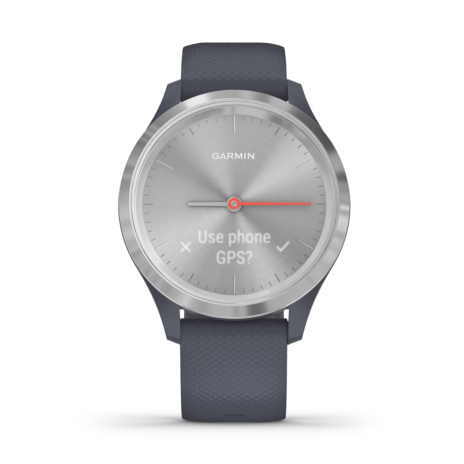 smartwatch Garmin 010-02238-20 damski Garmin Vivomove 3S Silver Blue with Blue Silicone Band - miniatura 4