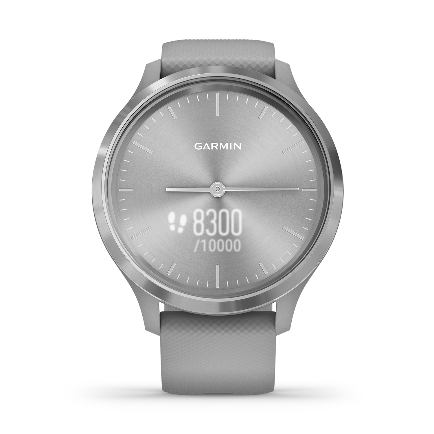 smartwatch Garmin 010-02239-20 męski Garmin Vivomove 3 Grey Silver with Grey Silicone Band - miniatura 4
