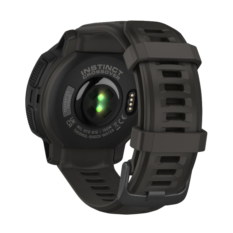 smartwatch Garmin 010-02730-01 solar męski Instinct Instinct Crossover Solar Graphite - miniatura 6