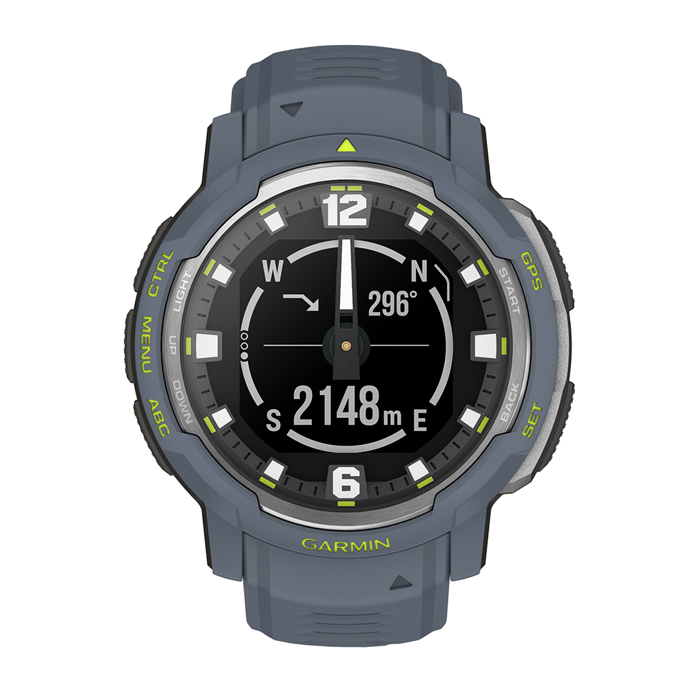 smartwatch Garmin 010-02730-04 Instinct Crossover - wersja Standard Blue Granite męski z termometr Instinct - miniatura 3