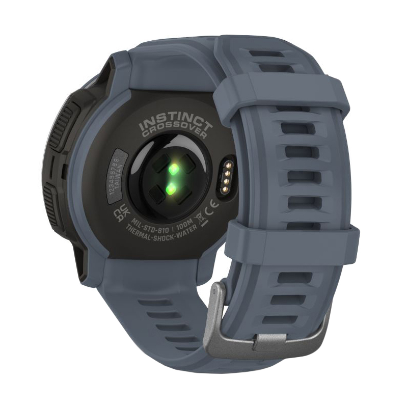 smartwatch Garmin 010-02730-04 kwarcowy męski Instinct Instinct Crossover - wersja Standard Blue Granite - miniatura 7