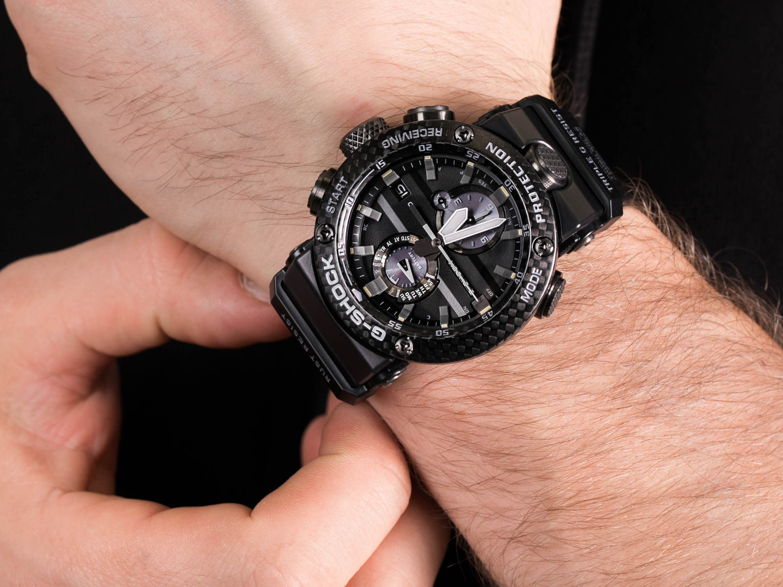 G-Shock GWR-B1000-1AER Gravitymaster smartwatch sportowy G-SHOCK Master of G - miniatura 4