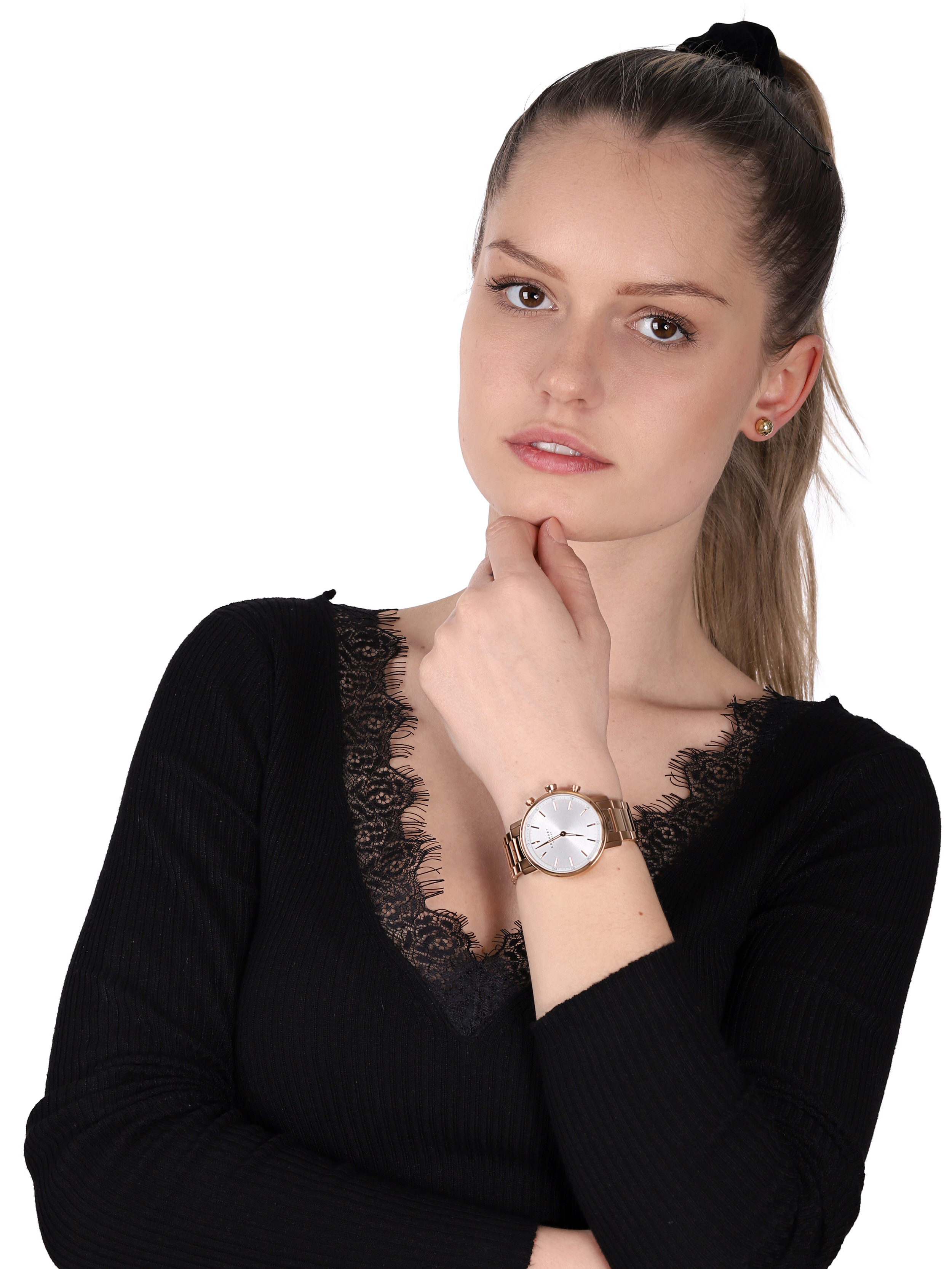 smartwatch Kronaby S2446-1 różowe złoto Carat - miniatura 2