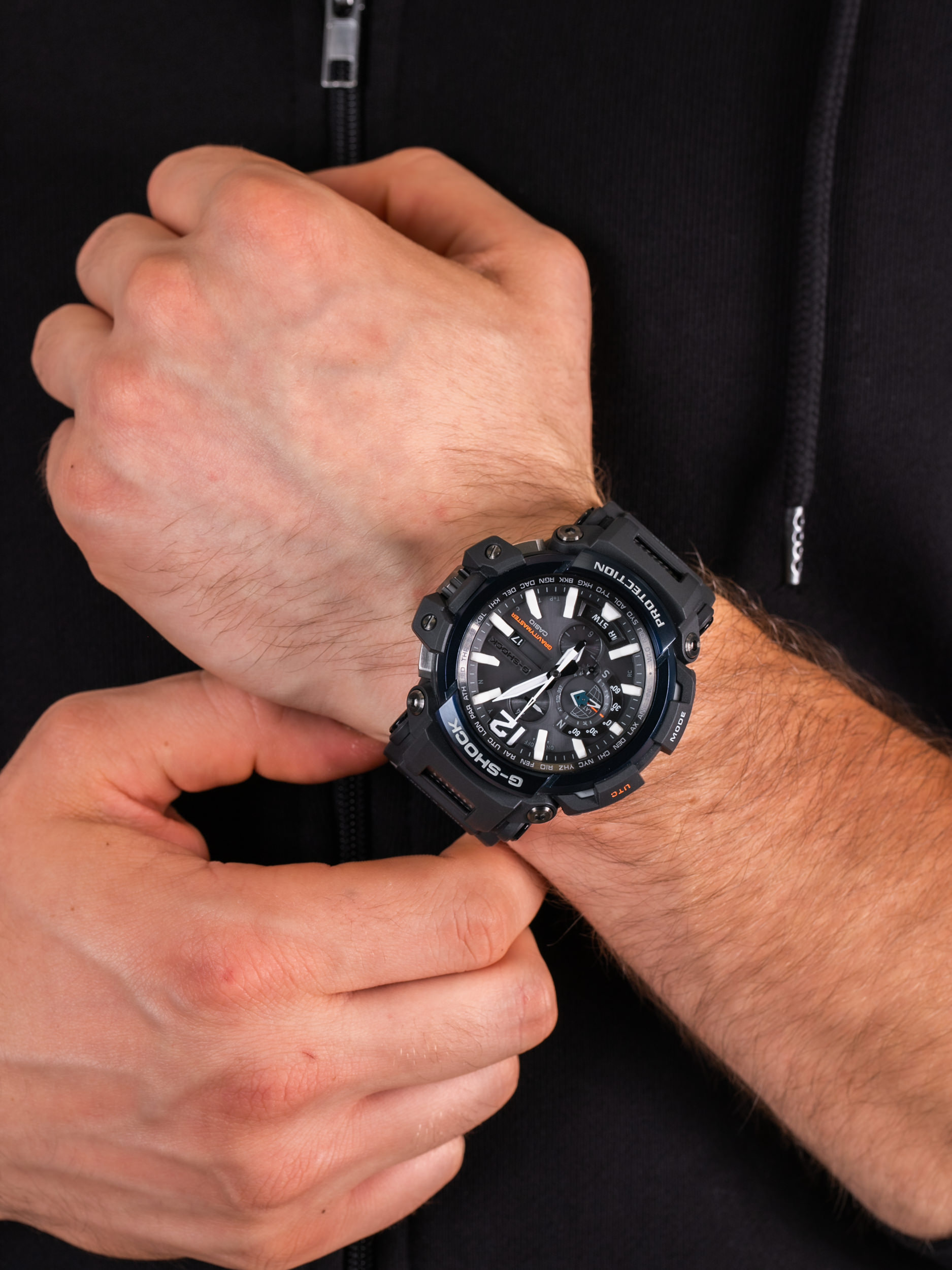 G-Shock GPW-2000-1A2ER męski smartwatch G-SHOCK Master of G pasek