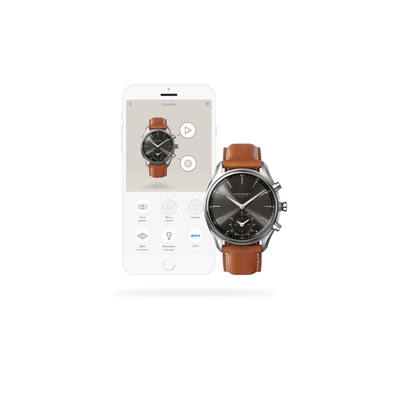 Kronaby S0719-1 SEKEL smartwatch fashion/modowy Sekel - miniatura 4