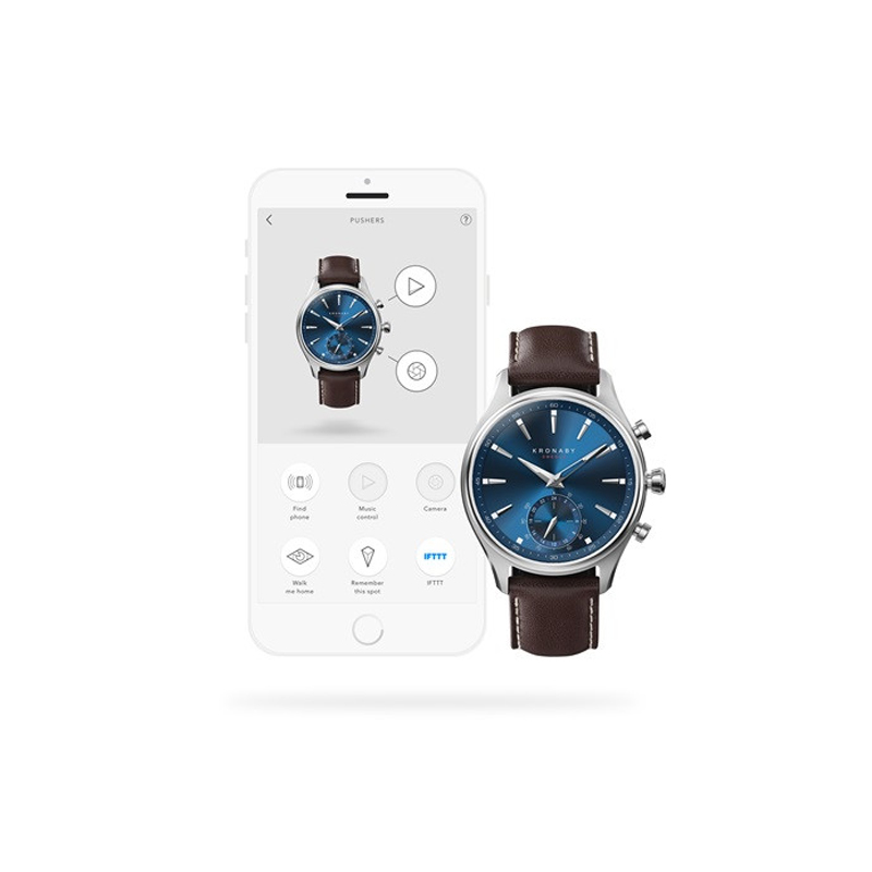 Kronaby S3120-1 SEKEL smartwatch klasyczny Sekel - miniatura 4