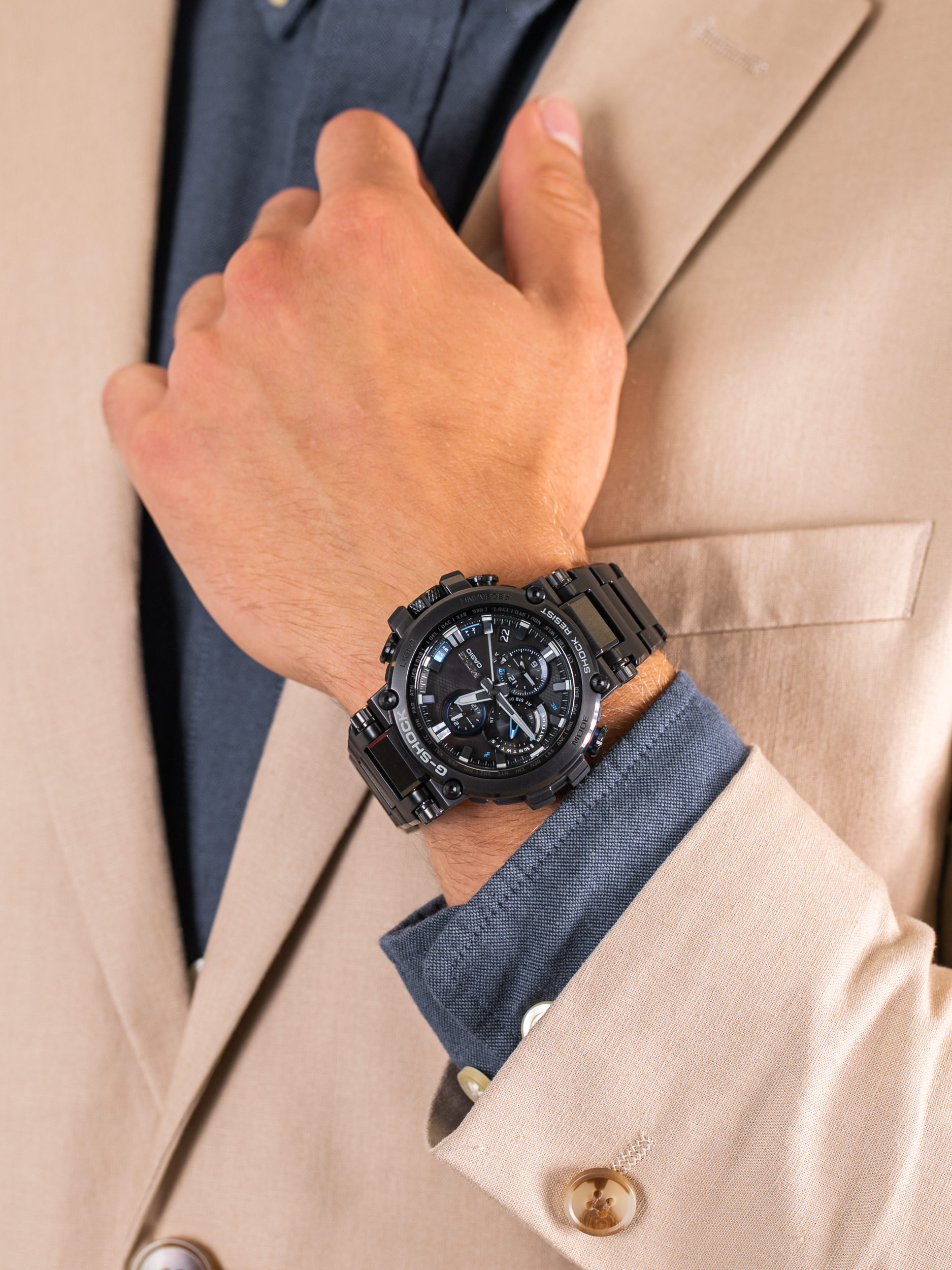 G-Shock MTG-B1000BD-1AER męski smartwatch G-SHOCK Exclusive bransoleta - miniatura 3
