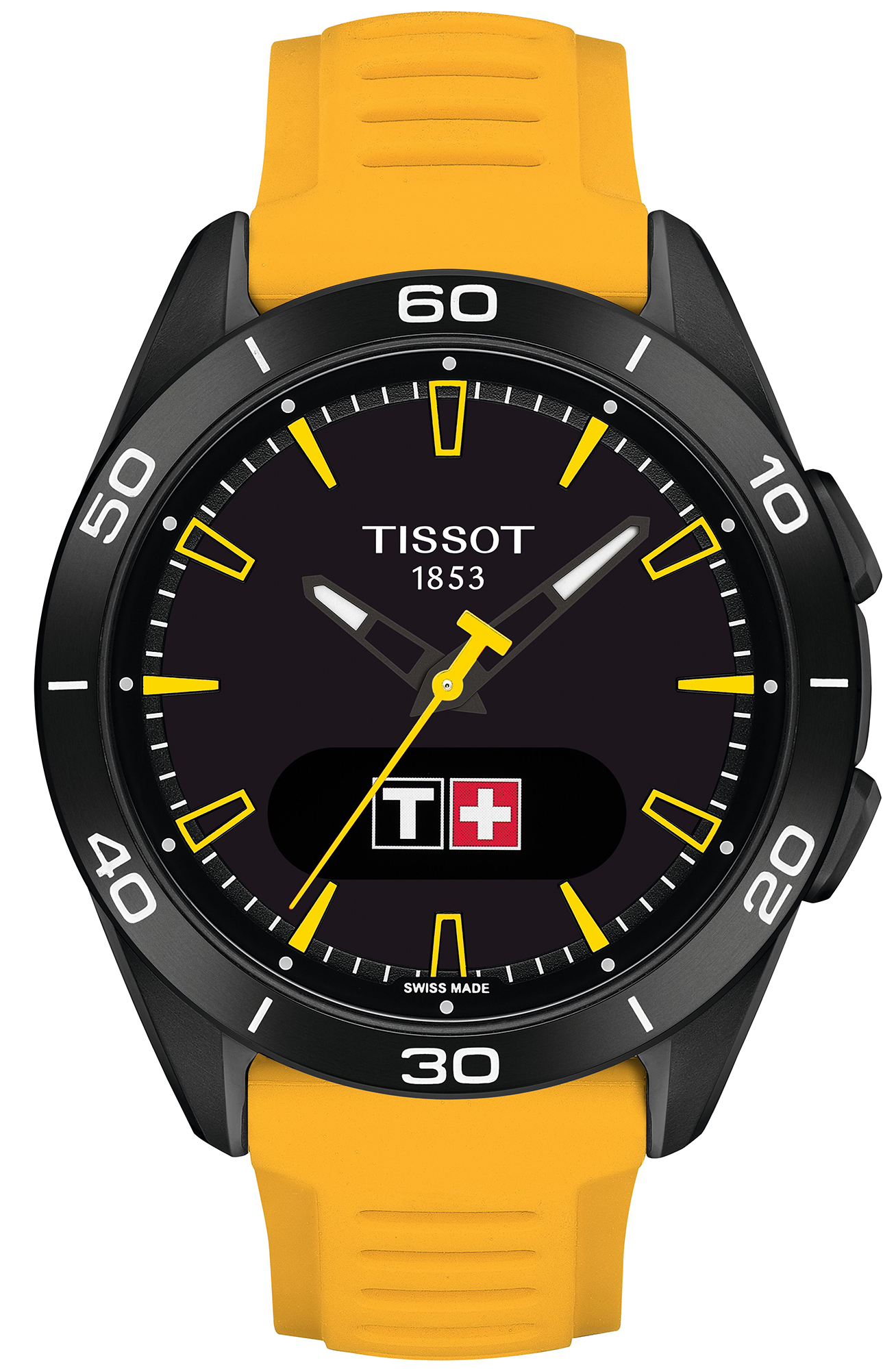 smartwatch T1534204705106 męski z krokomierz T-Touch Connect Solar - miniatura 3