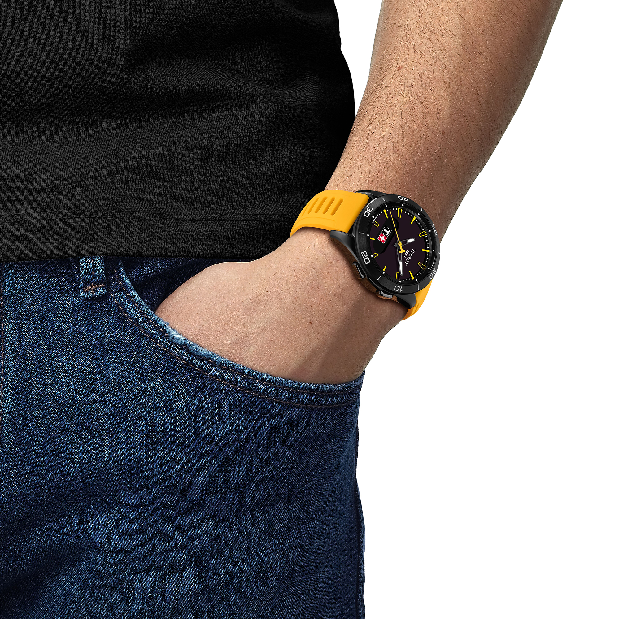 smartwatch T1534204705106 T-Touch Connect Solar szafirowe - miniatura 5