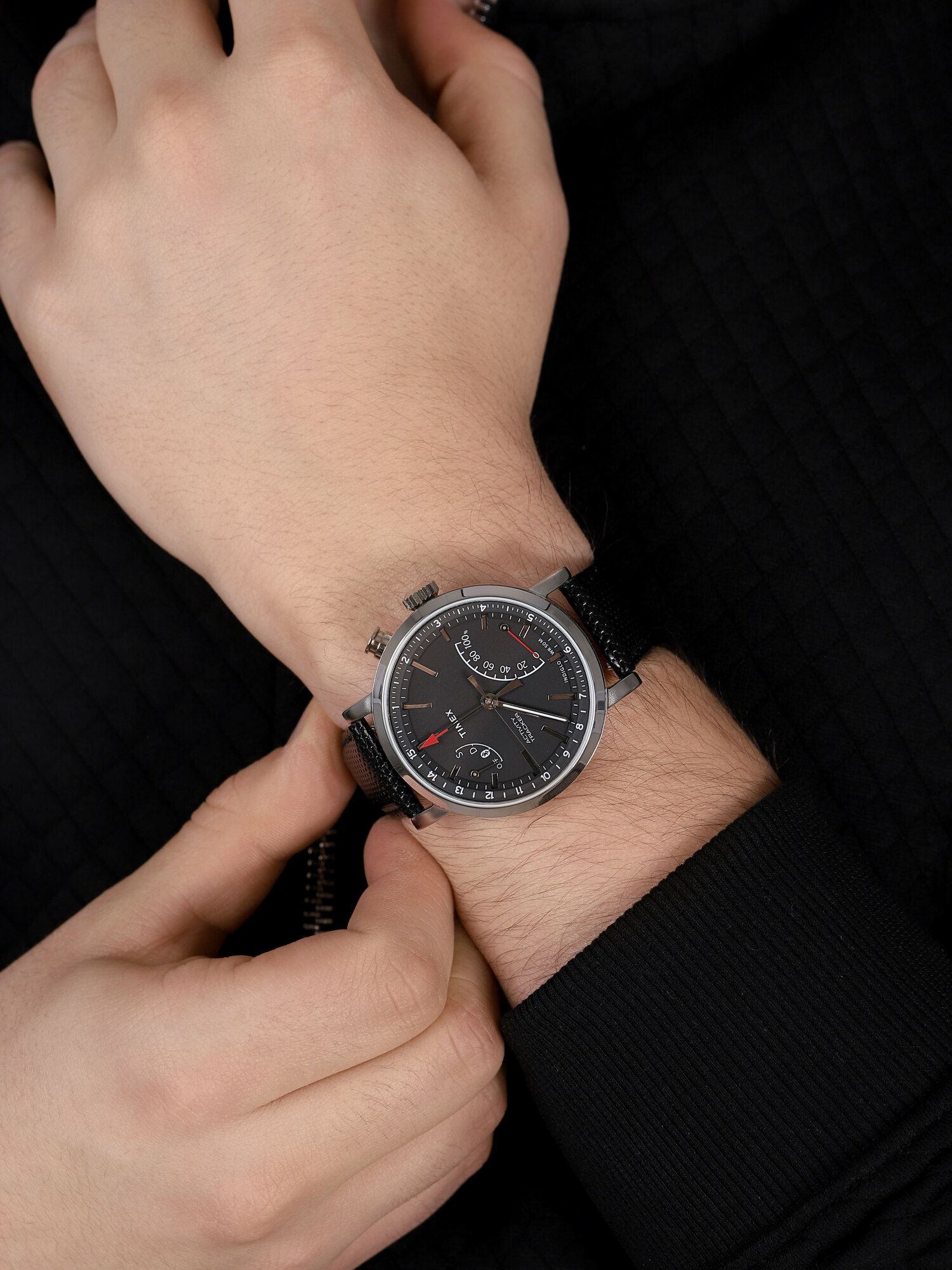 smartwatch Timex TW2P81700 kwarcowy męski Intelligent Quartz Move Metropolitan + - miniatura 3