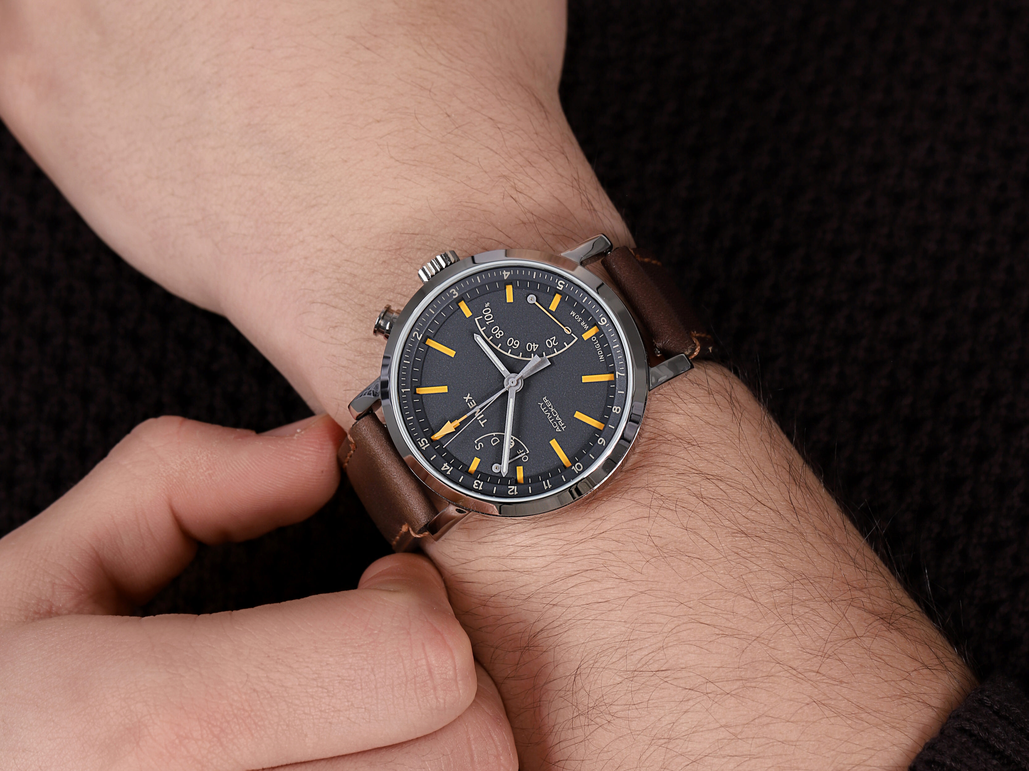 smartwatch Timex TW2P92300 kwarcowy męski Intelligent Quartz Move Metro Smartwatch Metropolitan +