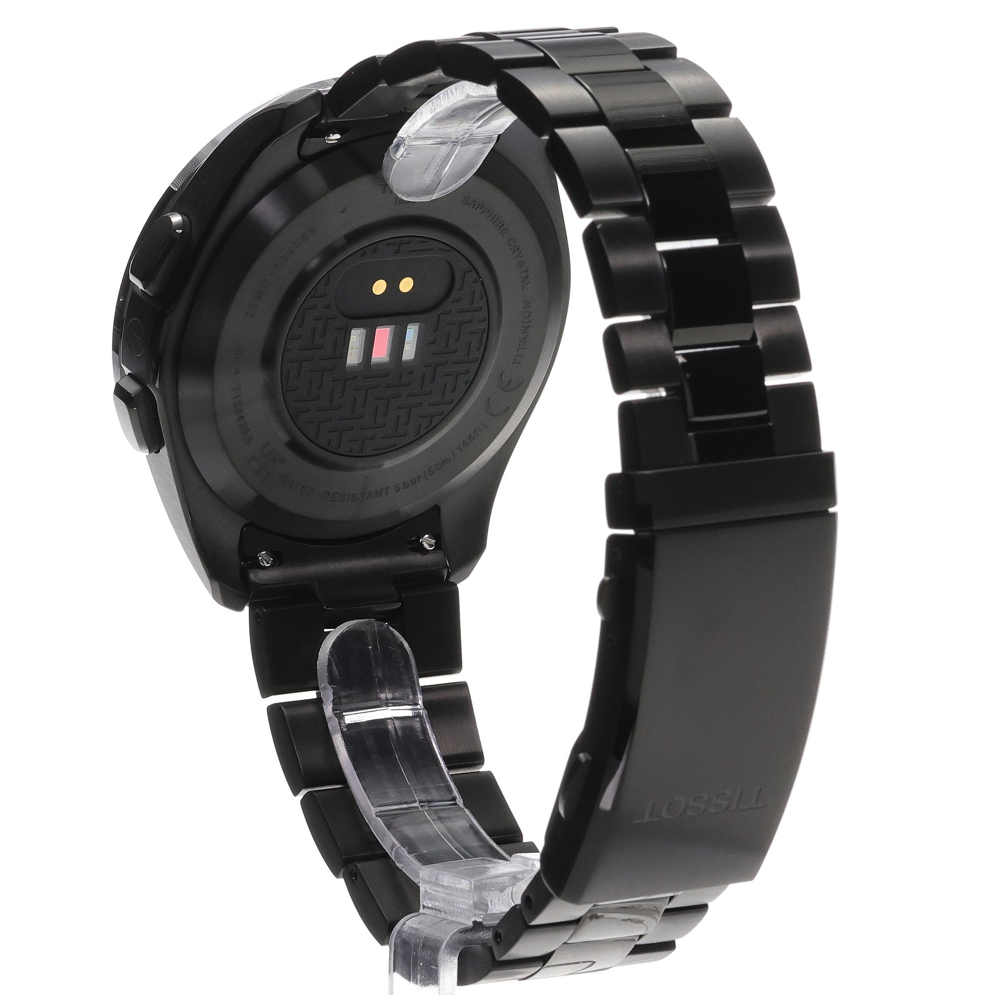 smartwatch Tissot T1534204405101 czarny T-Touch Connect Solar