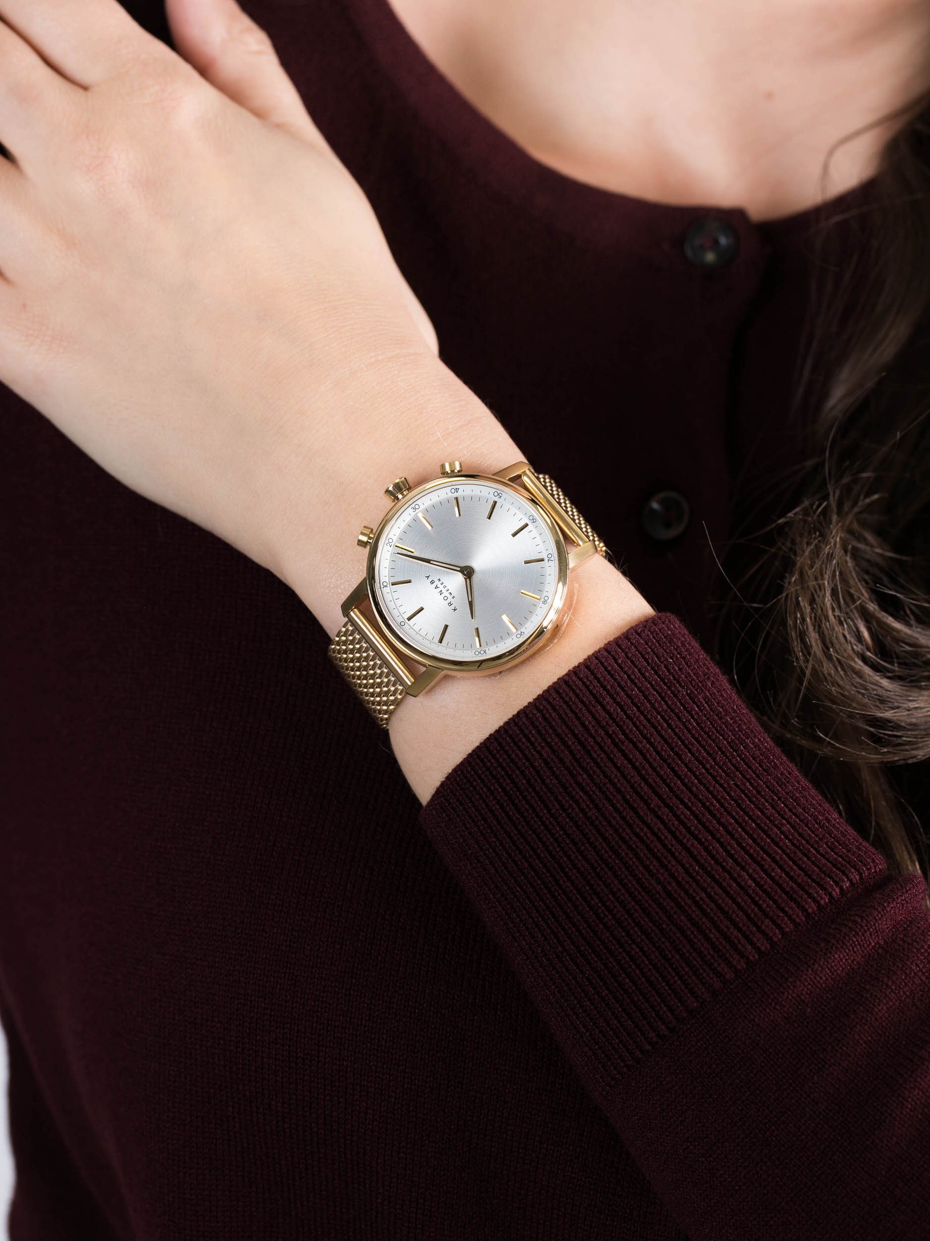 smartwatch Kronaby S0716-1 CARAT damski z krokomierz Carat - miniatura 3