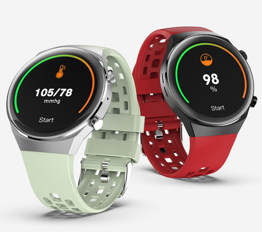 SMARUB065 Smartwatch sportowy zegarek czarny