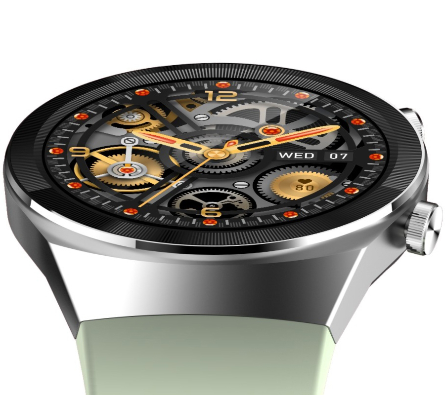 SMARUB065 zegarek czarny sportowy Smartwatch pasek