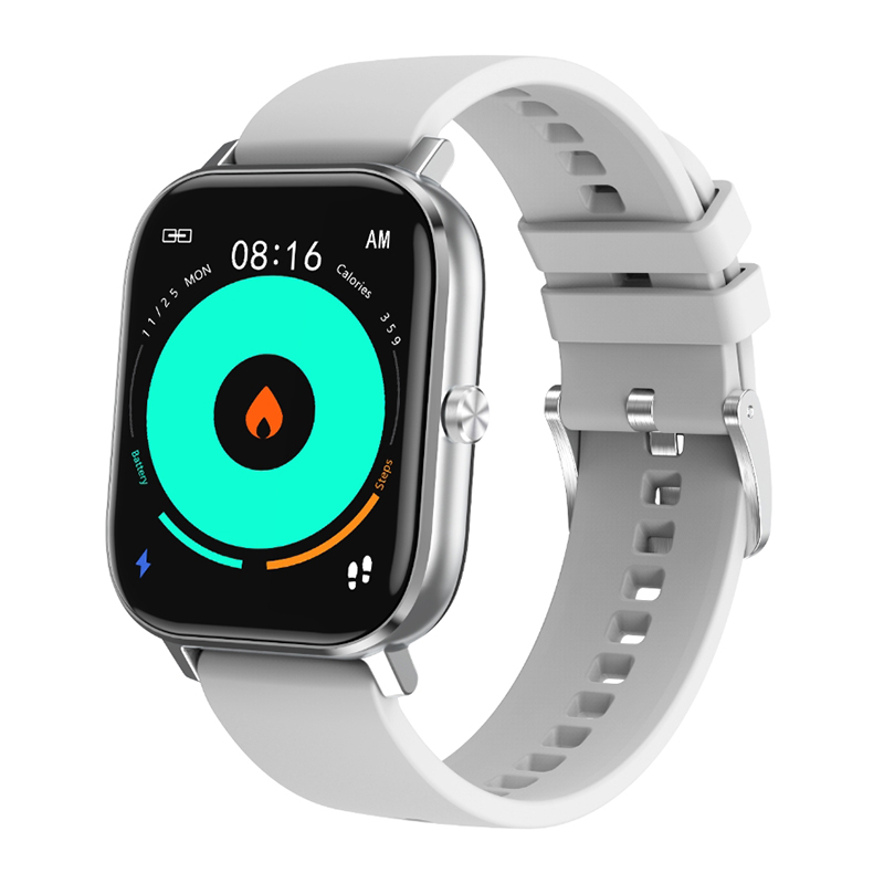 SMARUB072 Smartwatch sportowy zegarek czarny - miniatura 3