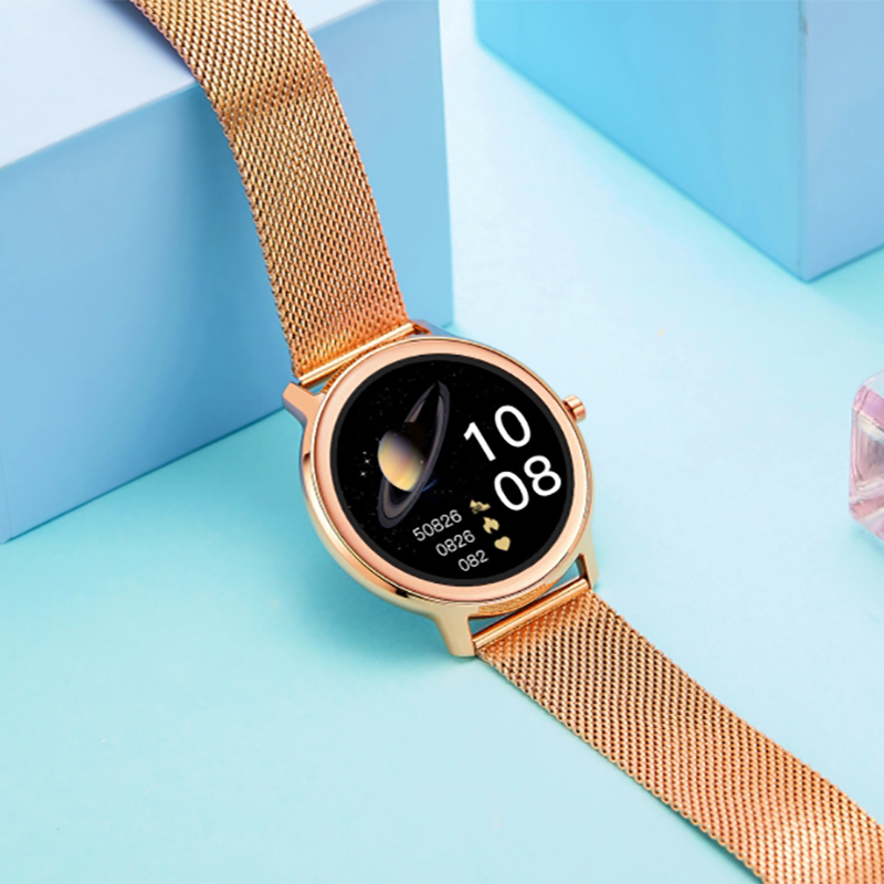 SMARUB124 zegarek damski Smartwatch srebrny - miniatura 12