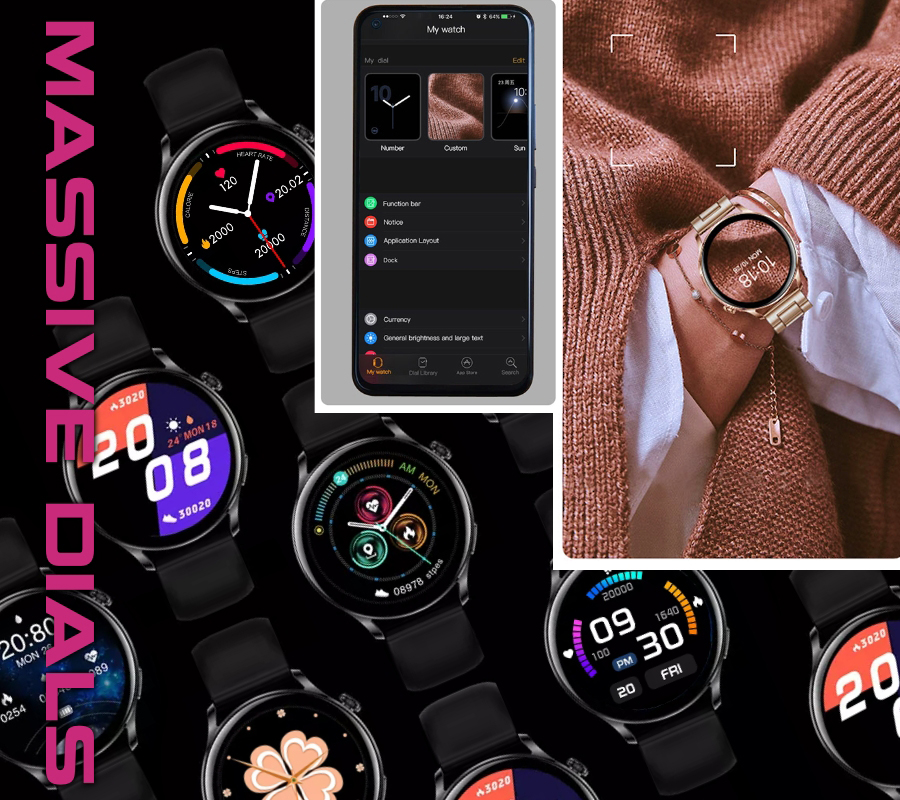 SMARUB130 zegarek męski sportowy Smartwatch bransoleta - miniatura 10