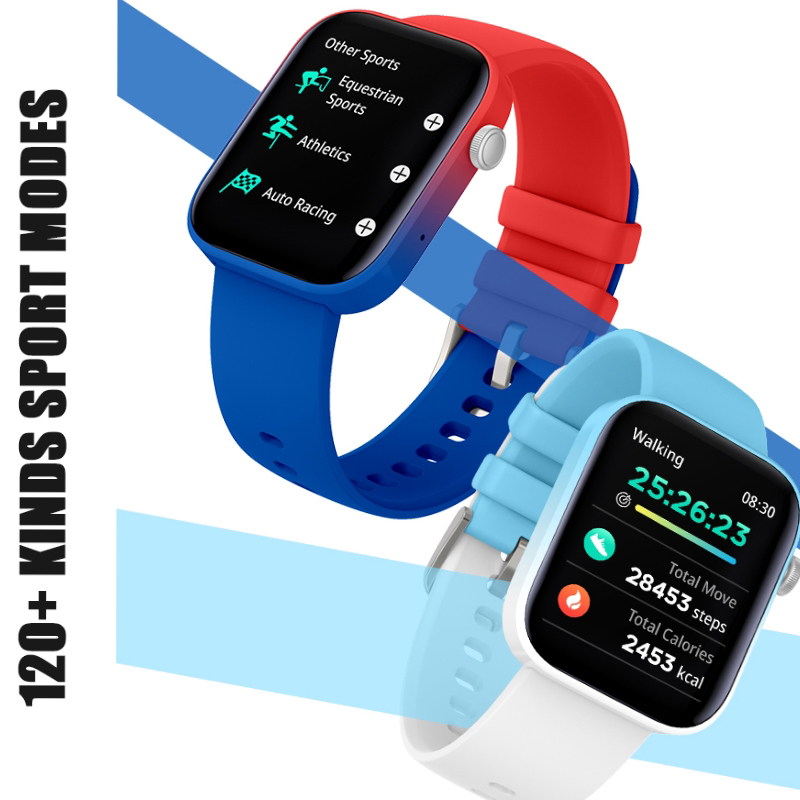 SMARUB186 Smartwatch zegarek damski sportowy z tworzywa sztucznego - miniatura 8