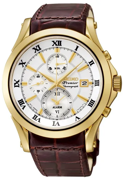 Seiko SNAF22P1 Premier Premier Chronograph - zdjęcie 1