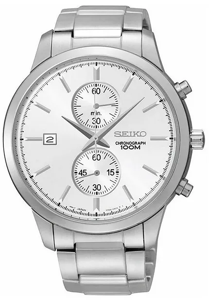 Seiko SNN271P1 Chronograph Chronograph Quartz 100m - zdjęcie 1