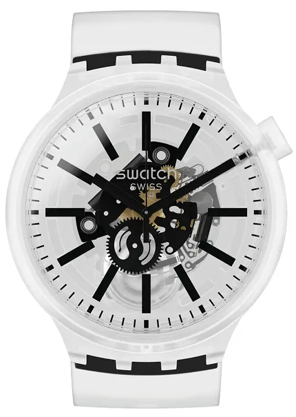 Swatch SO27E101 Big Bold BLACKINJELLY - zdjęcie 1