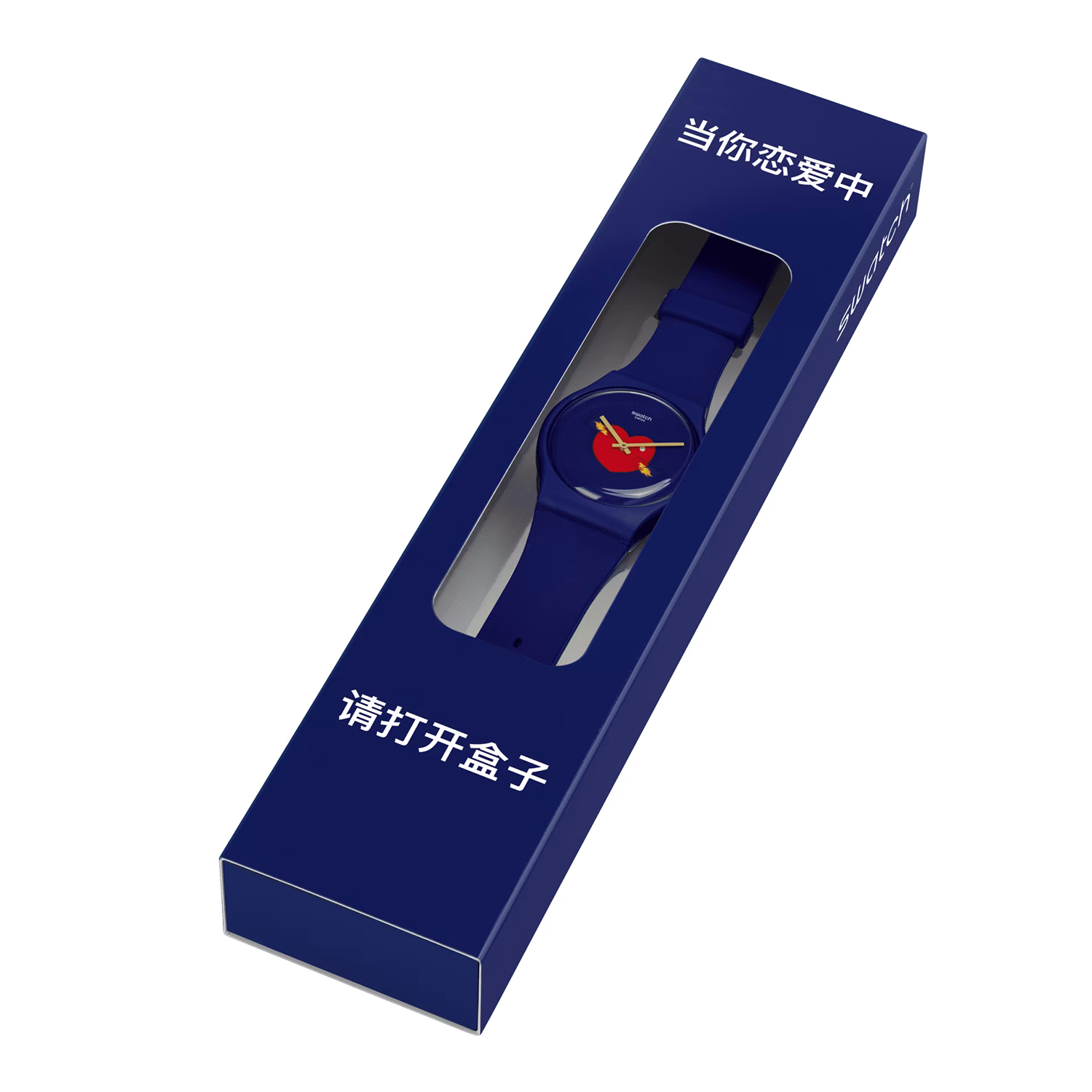 SO29Z701 zegarek niebieski klasyczny Originals New Gent pasek - miniatura 4