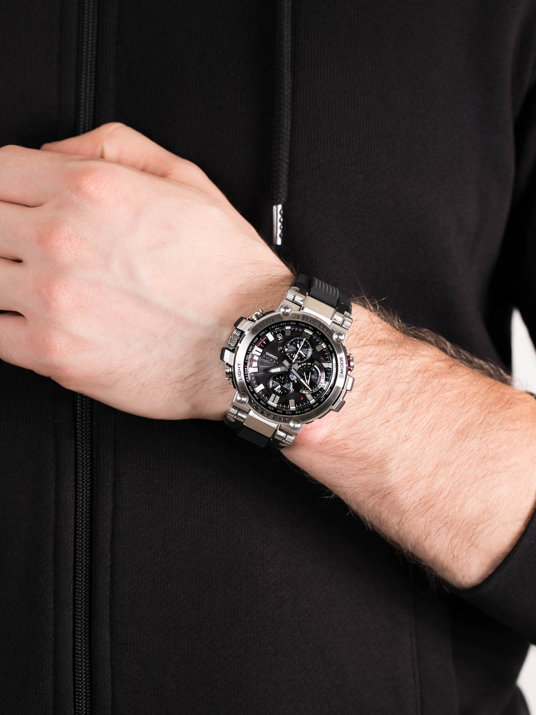 G-Shock MTG-B1000-1AER męski smartwatch G-SHOCK Exclusive pasek