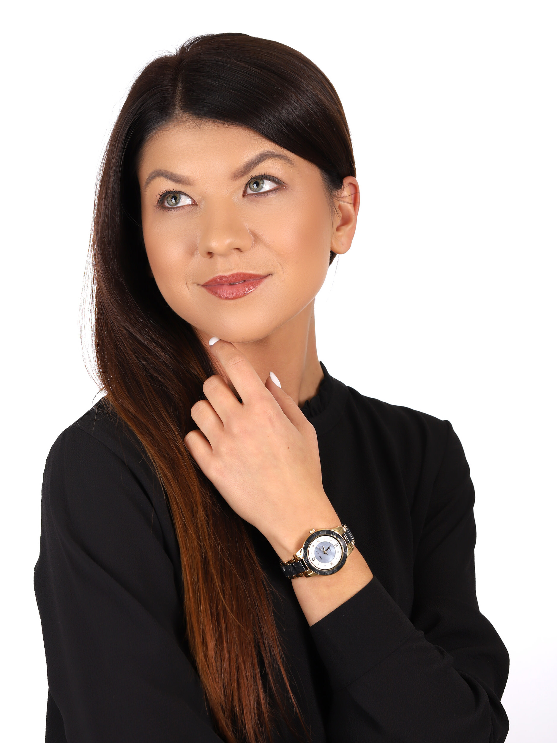 Anne Klein AK-3610GPBK zegarek damski Bransoleta - miniatura 2