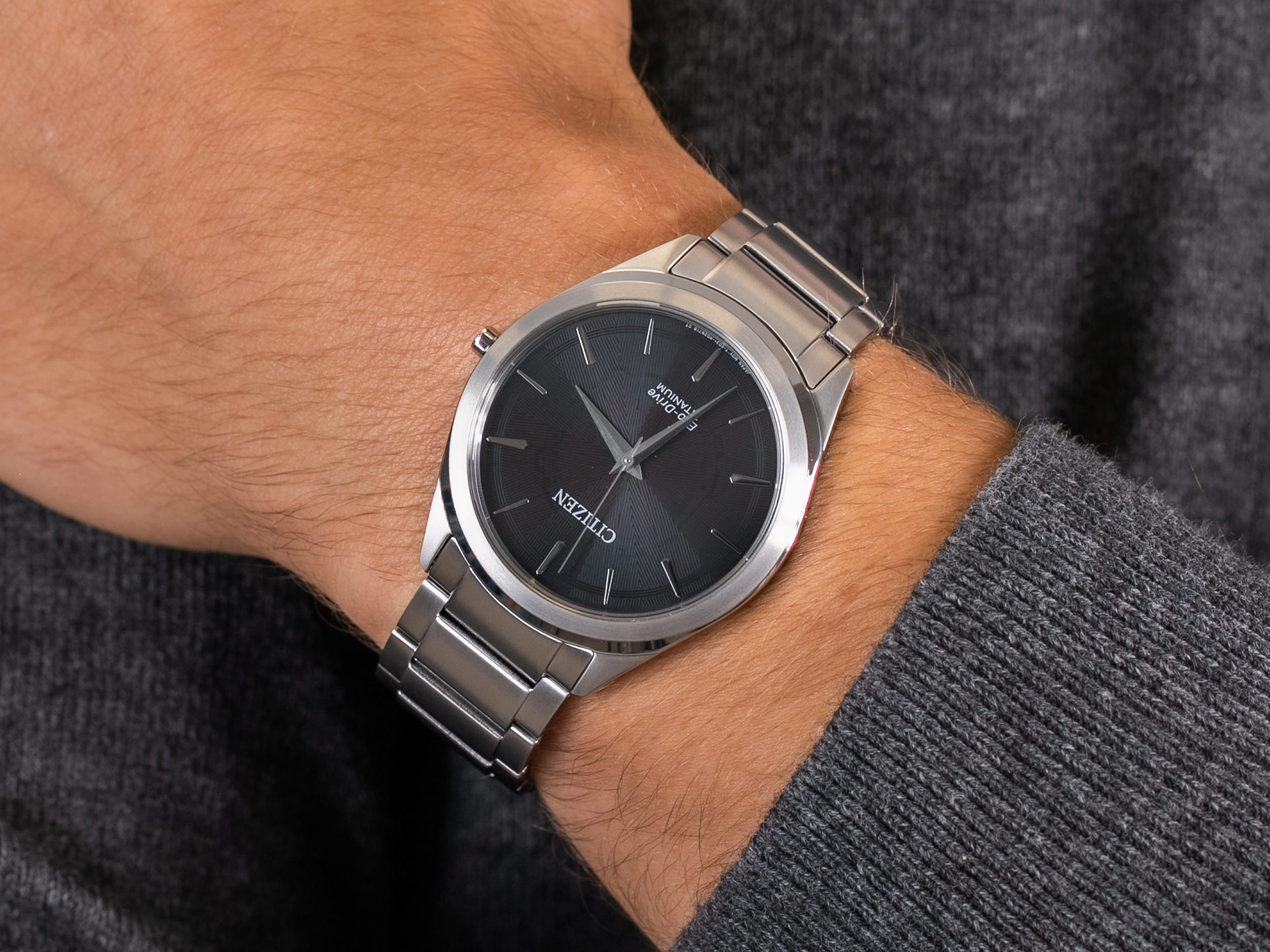 Citizen BJ6520-82E zegarek klasyczny Titanium - miniatura 4