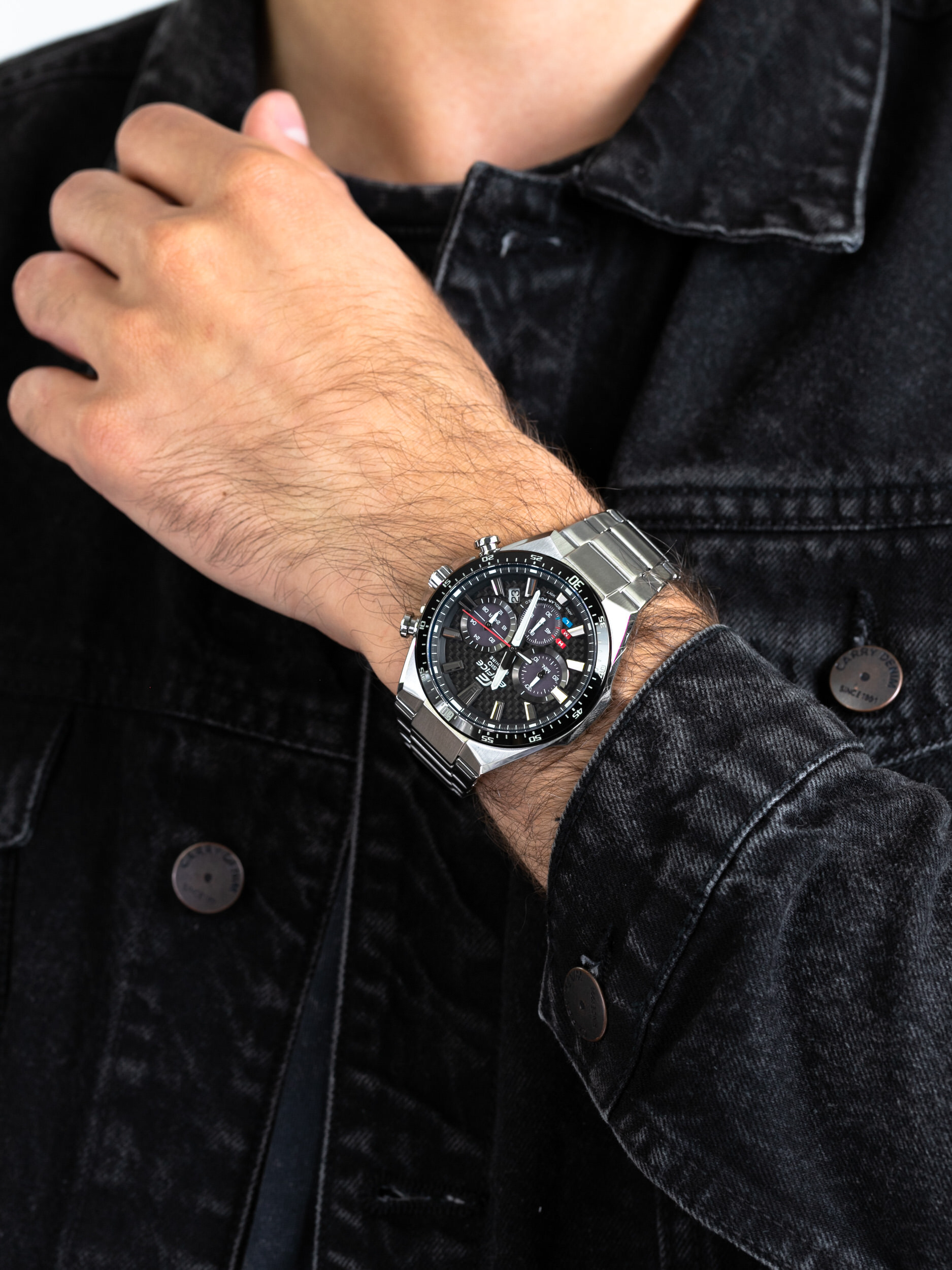 zegarek Edifice EFS-S520CDB-1AUEF męski z chronograf EDIFICE Premium