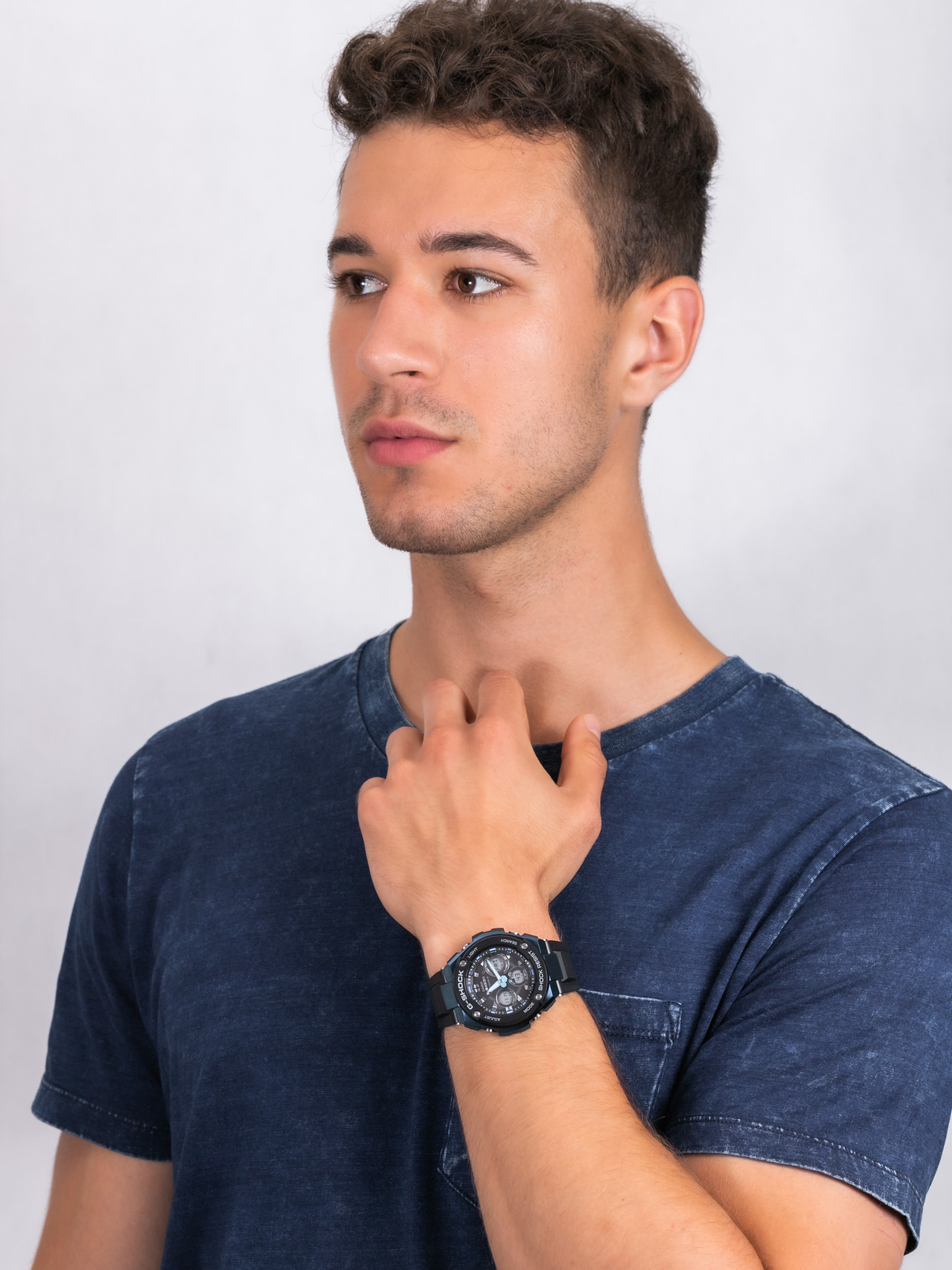 G-Shock GST-W300G-1A2ER zegarek męski G-SHOCK G-STEEL - miniatura 2