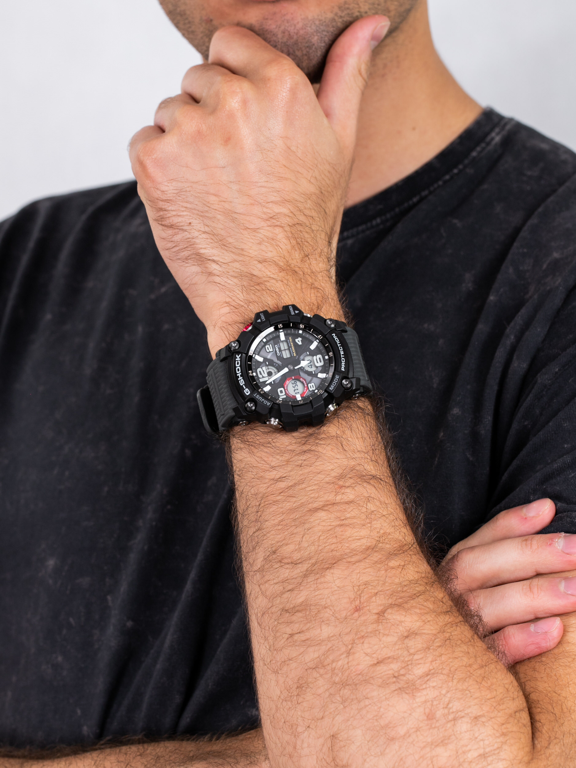 G-Shock GWG-100-1A8ER męski zegarek G-SHOCK Master of G pasek