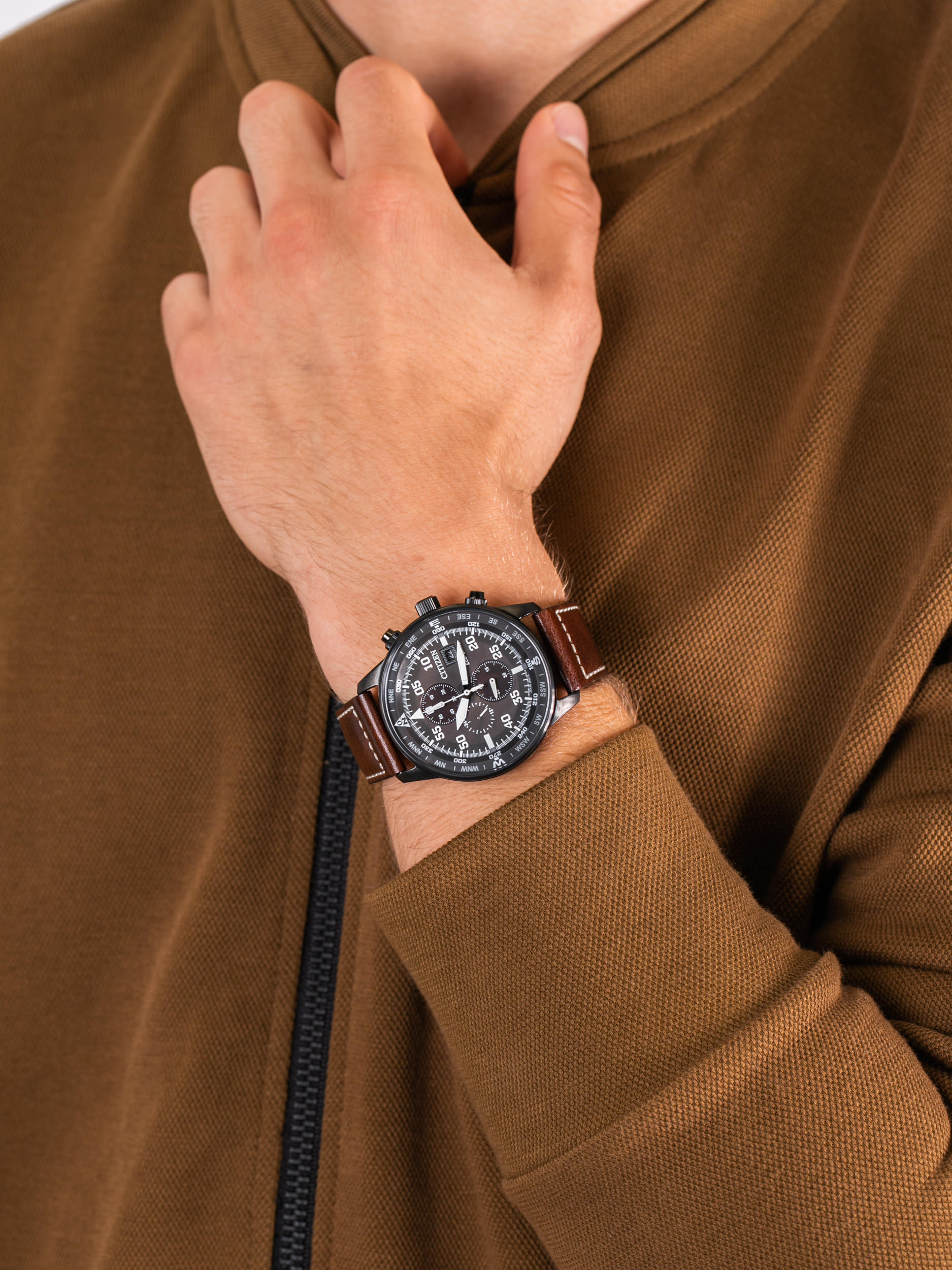 zegarek Citizen CA0695-17E męski z chronograf Chrono