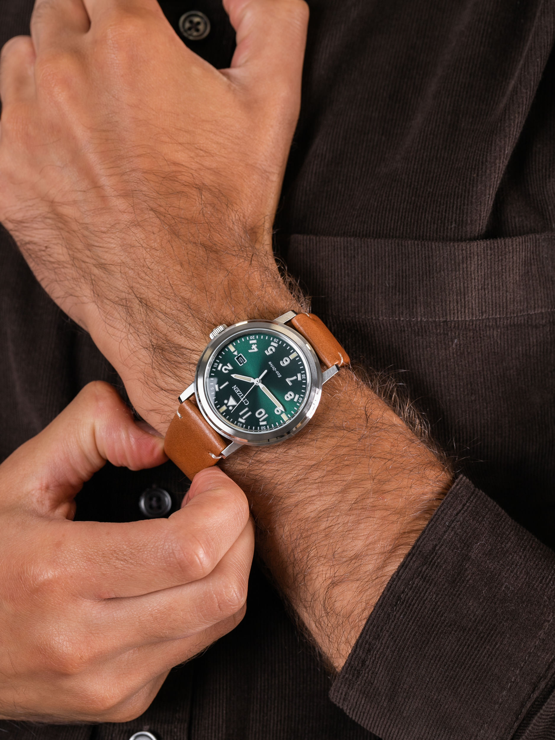 Citizen AW1620-13X męski zegarek Ecodrive pasek - miniatura 3