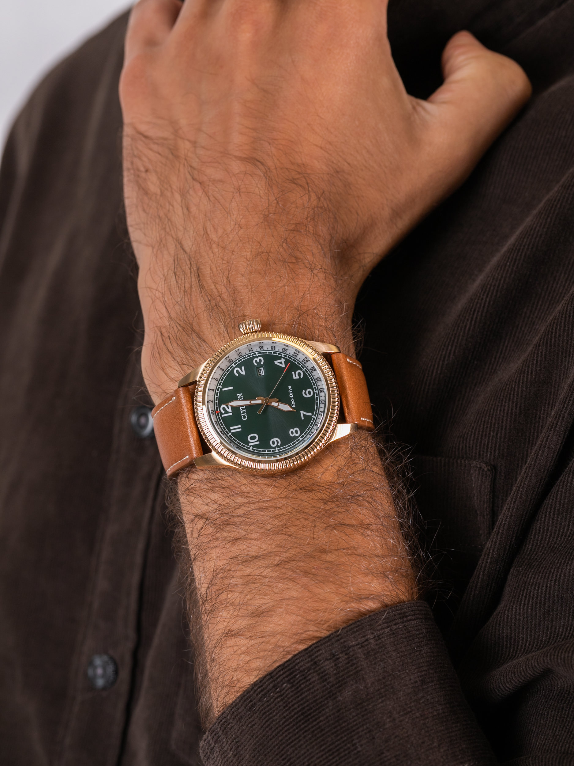 Citizen BM7483-15X męski zegarek Ecodrive pasek - miniatura 3