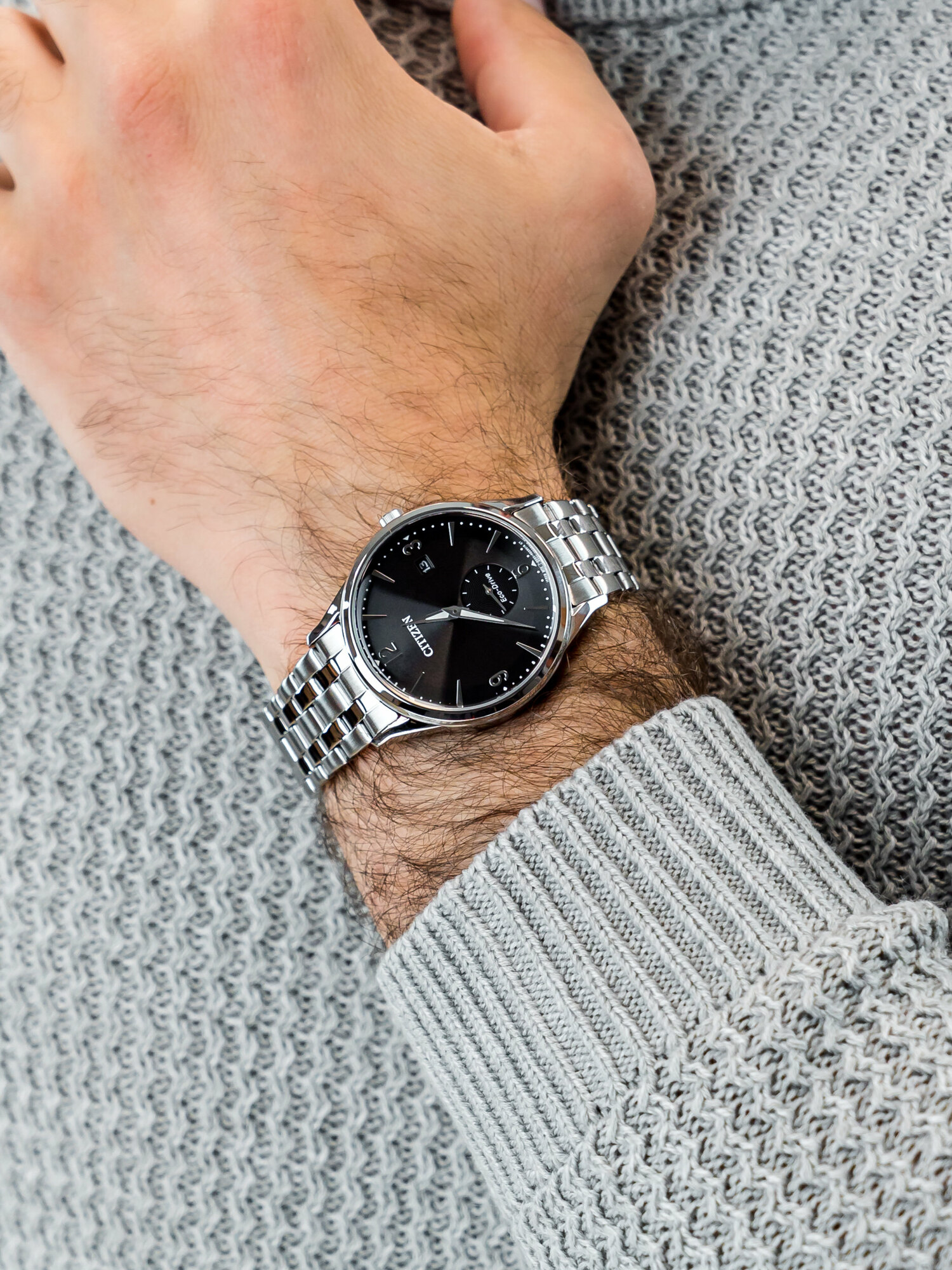 Citizen BV1111-75E męski zegarek Ecodrive bransoleta - miniatura 3
