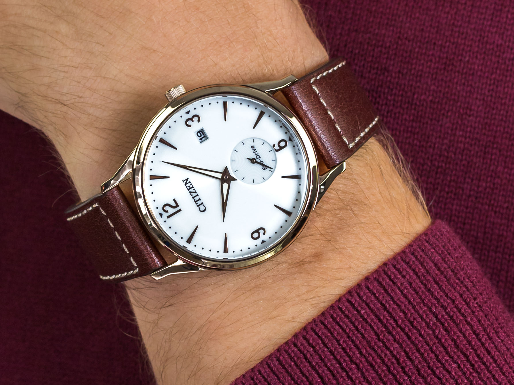 Citizen BV1116-12A zegarek klasyczny Ecodrive - miniatura 4