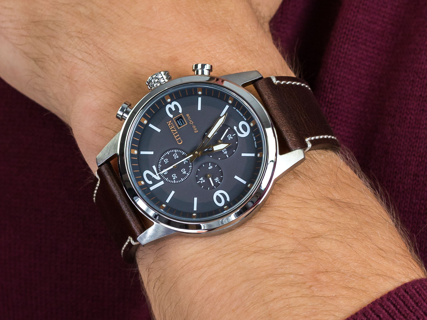 Citizen CA0740-14H zegarek klasyczny Ecodrive - miniatura 4