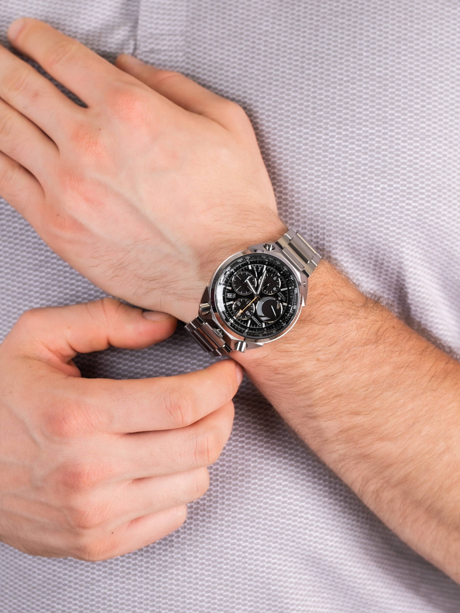 zegarek Citizen AV0080-88E PROMASTER ECO-DRIVE Divers 200m męski z tachometr Promaster - miniatura 3