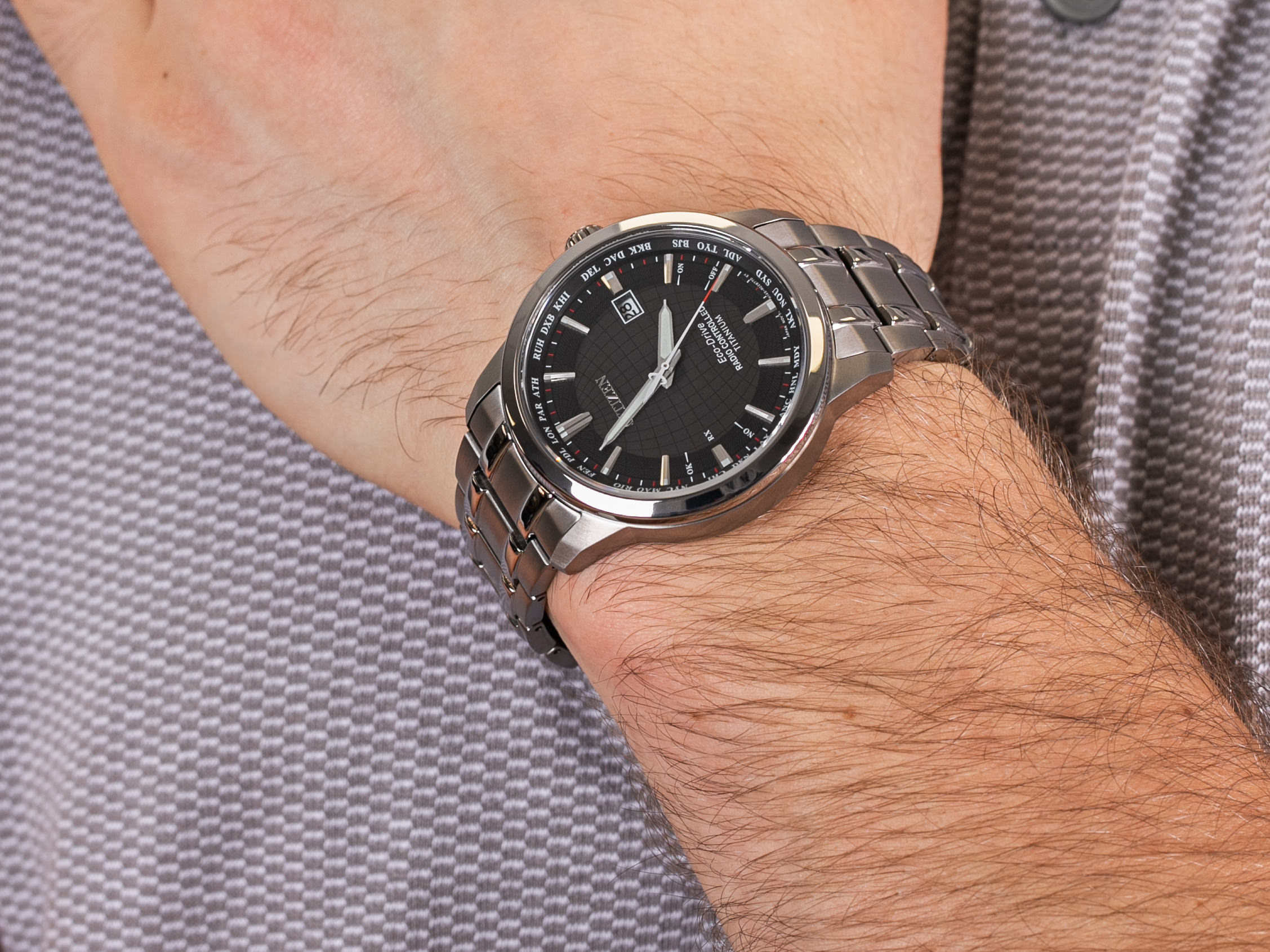Citizen CB0190-84E zegarek klasyczny Radio Controlled - miniatura 4