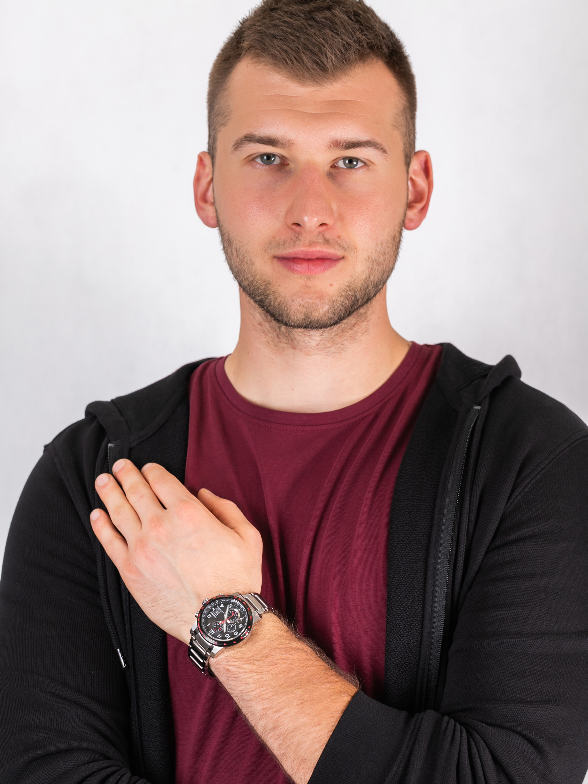 Citizen AT8129-80E zegarek męski Radio Controlled