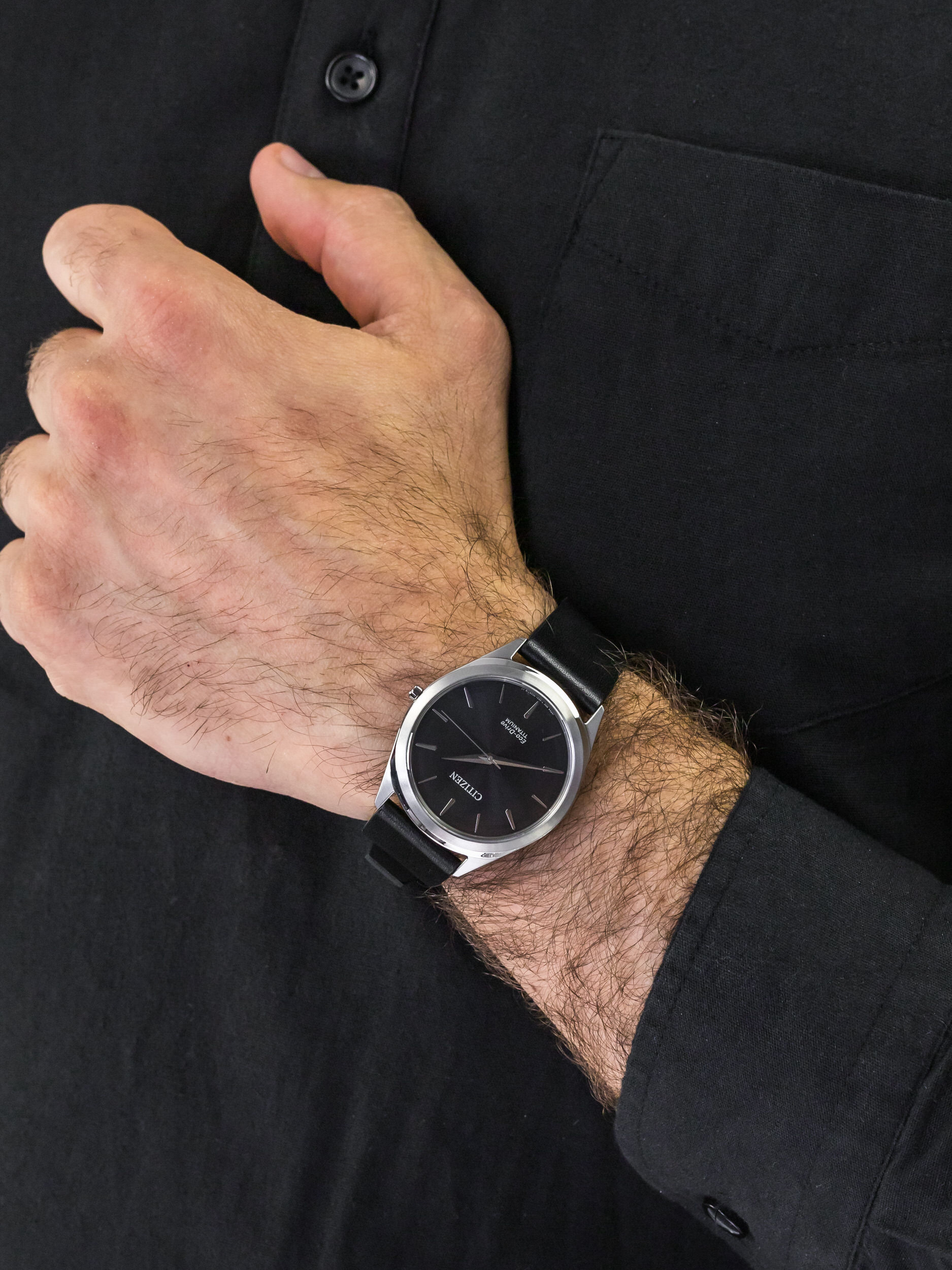Citizen BJ6520-15E męski zegarek Titanium pasek - miniatura 3
