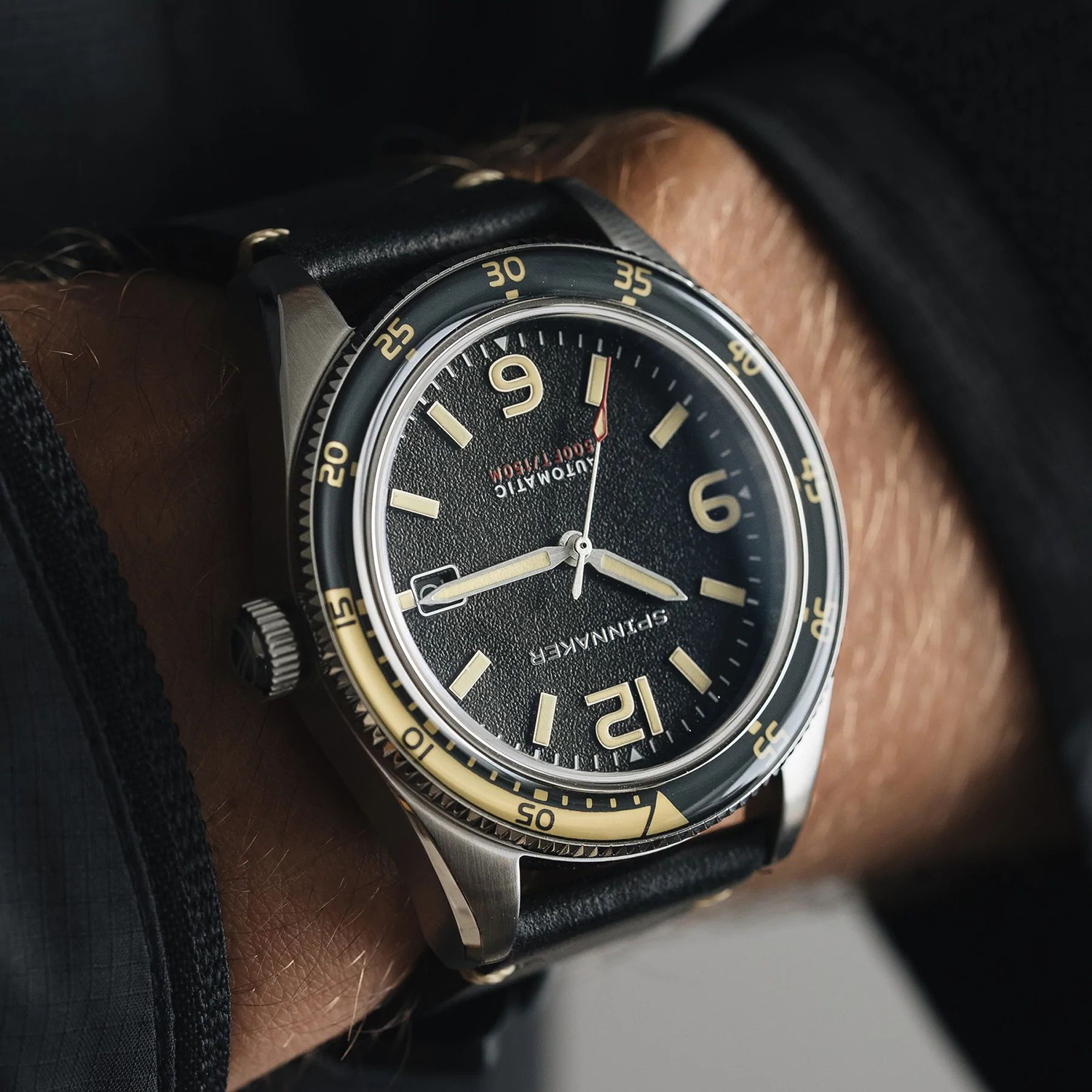 SP-5055-0B męski zegarek Fleuss pasek - miniatura 4