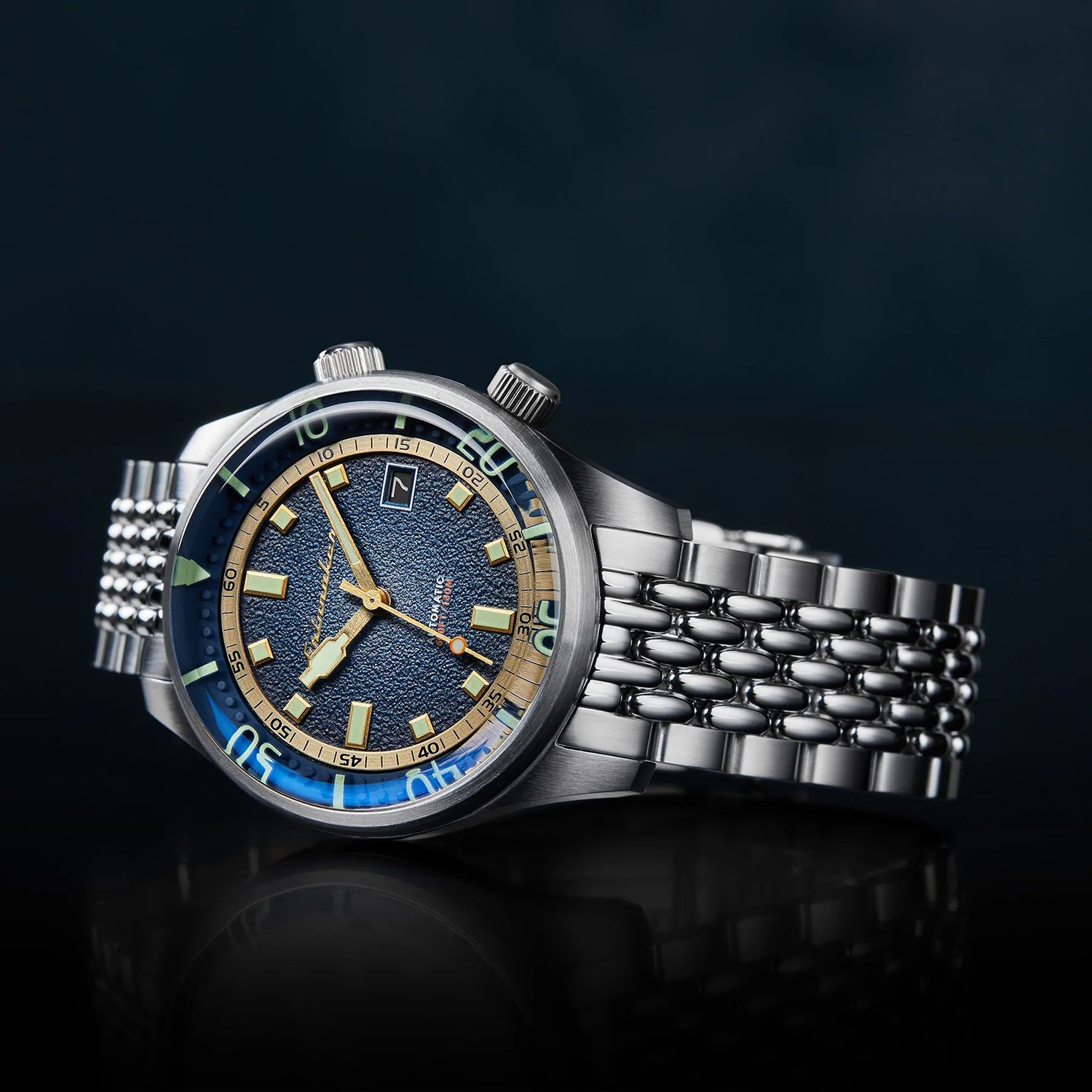 SP-5062-22 zegarek srebrny klasyczny Bradner bransoleta - miniatura 3