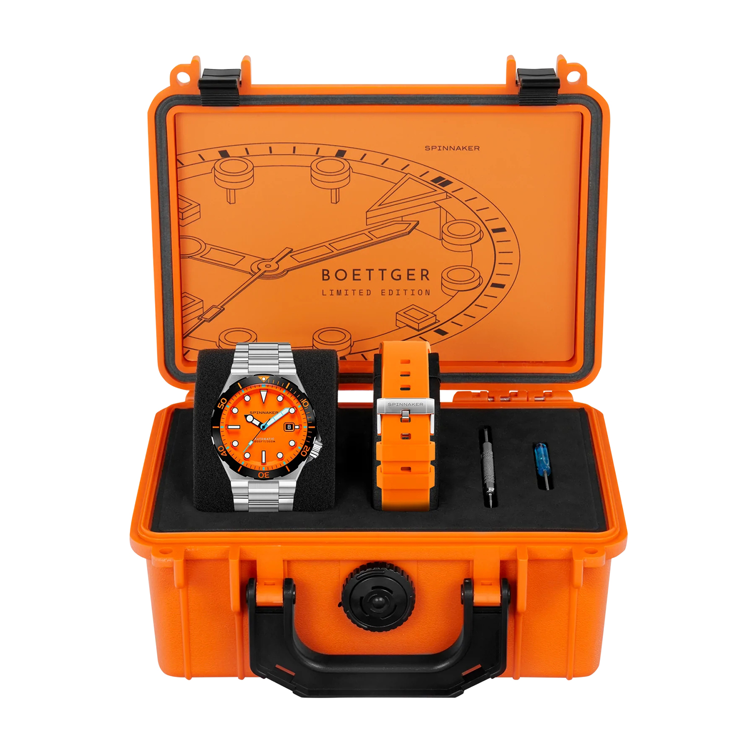 SP-5083-AA zegarek męski klasyczny Boettger bransoleta - miniatura 10