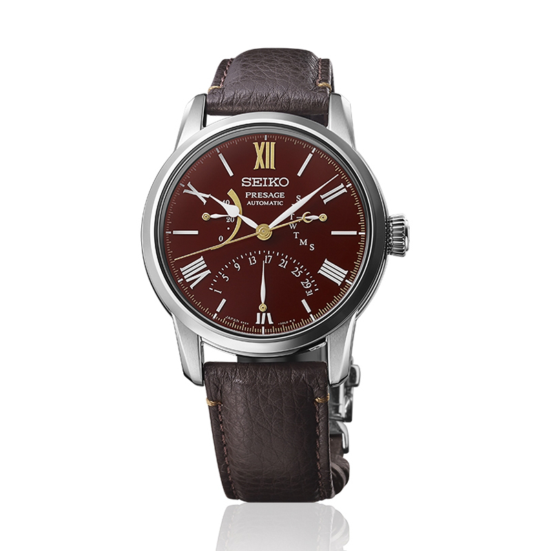 SPB395J1 zegarek srebrny klasyczny Presage pasek