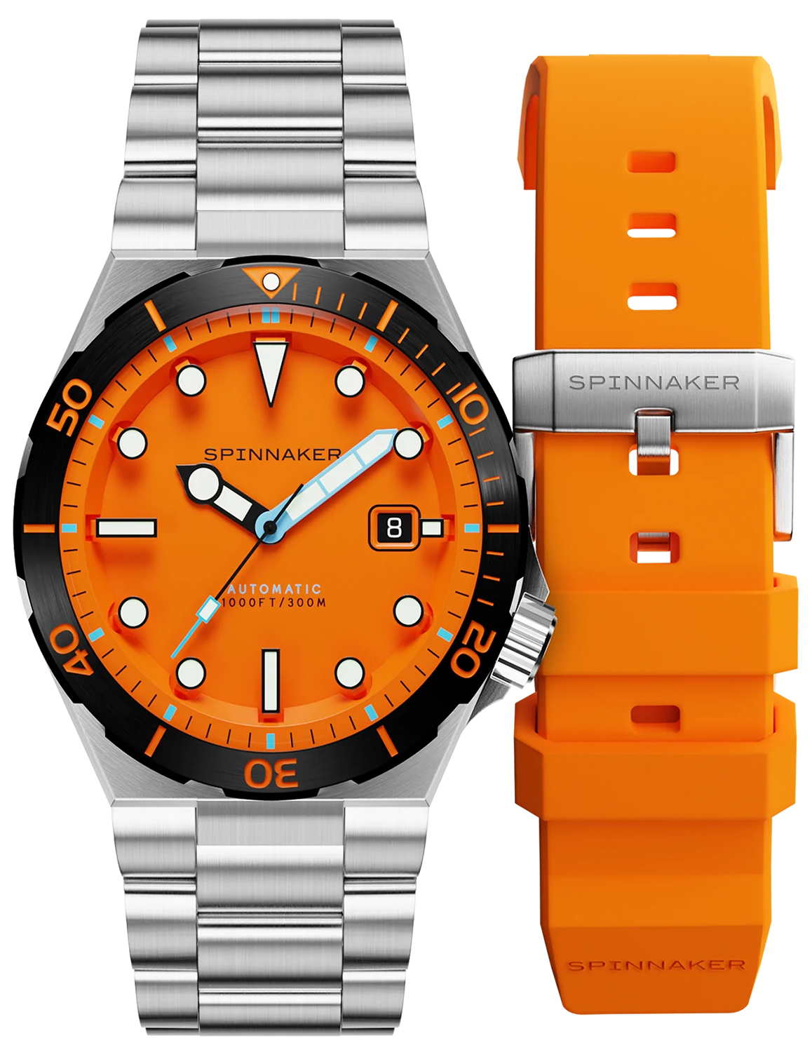 Spinnaker BOETTGER AUTOMATIC CORAL ORANGE LIMITED EDITION SP-5083-AA
