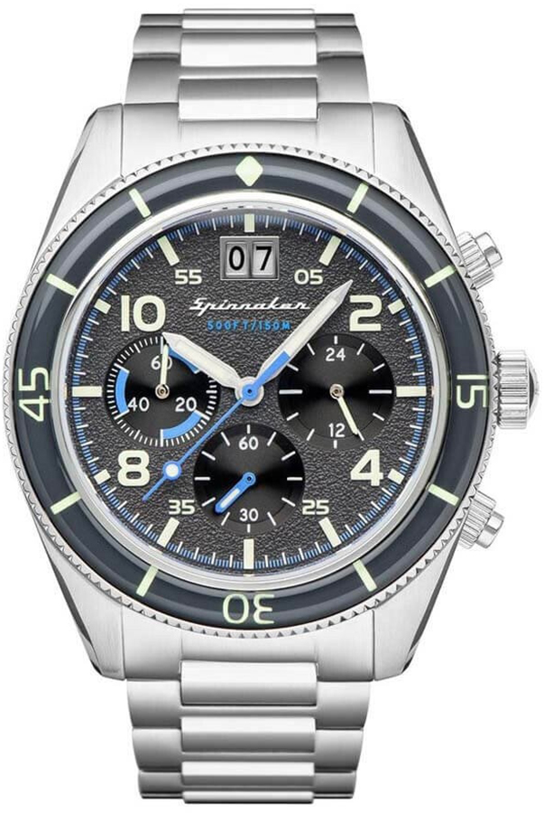 Spinnaker FLEUSS CHRONO GREY STEEL SP-5085-11