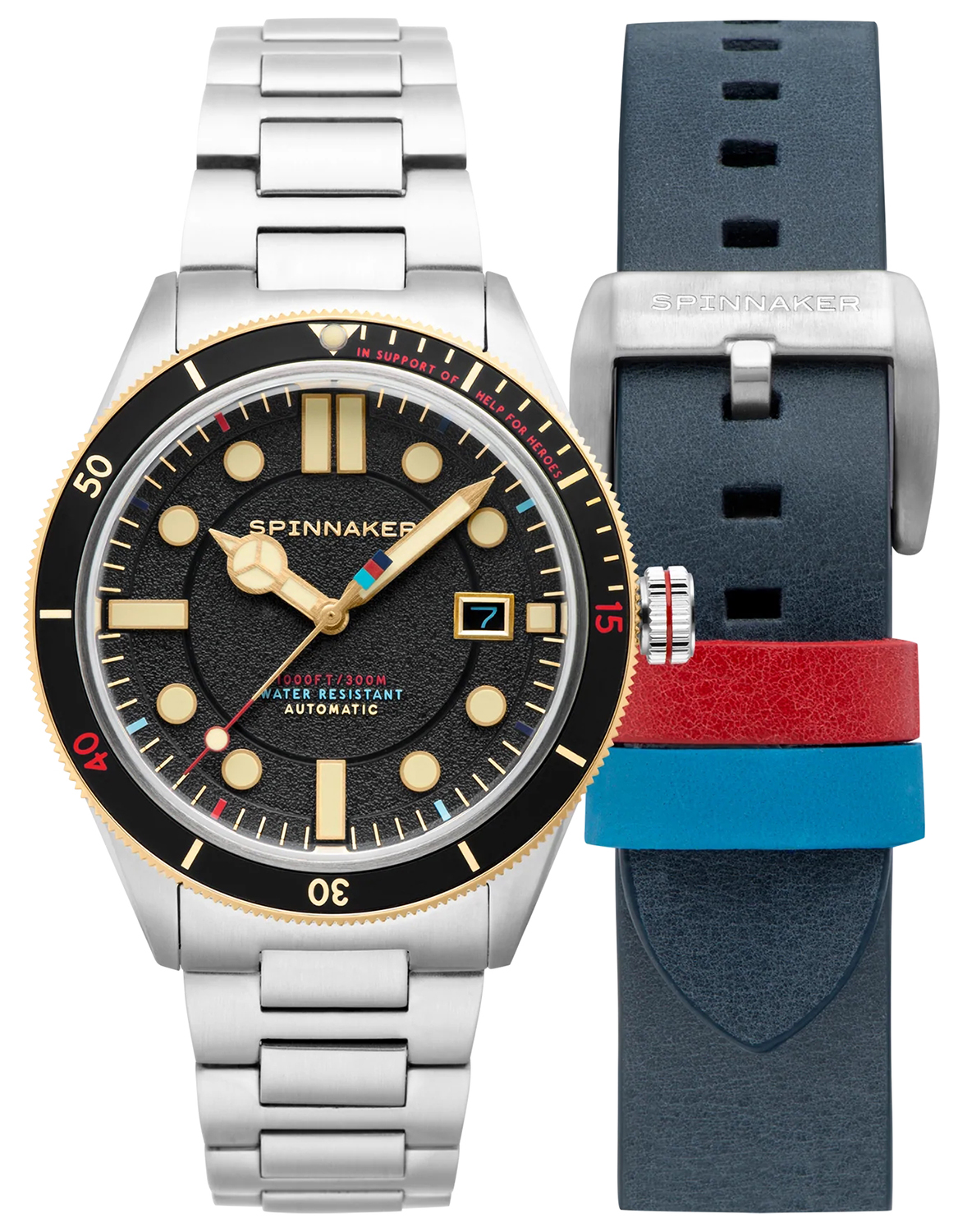 Spinnaker CAHILL 300 AUTOMATIC HELP FOR HEROES LIMITED EDITION SP-5096-55-HH